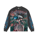 Godspeed Vision Flowers Grey Long Sleeve