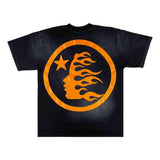 Hellstar Sports Logo Tee 'Black/Orange'