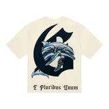 Godspeed Miami Dolphin I Heart GS Tee Bone