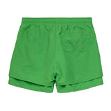 Sp5der OG Web Double Layer Shorts Green