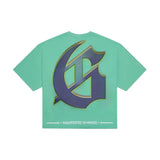 Godspeed Man in the Mirror Tee Teal