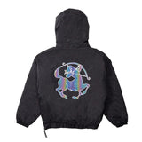 Sinclair Popover Windbreaker Black Iridescent
