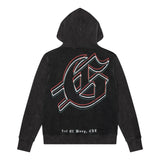 Godspeed Mankind vs AI Hoodie Black Wash