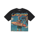 Godspeed Miami Surf Club Black Tee