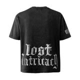 Lost Intricacy 'Black' Rhinestone Tee