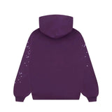 Sp5der Star OG Web V2 Hoodie Purple