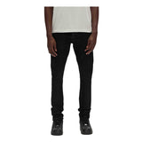Purple Brand Black Resin 3/D Denim Jeans