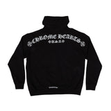 Preowned Chrome Hearts USA Shoulder Logo Black Hoodie