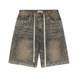 Vale Forever Rainstorm Jean Shorts Mid Wash
