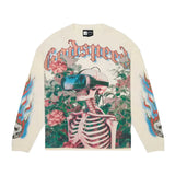 Godspeed Vision Flowers VVS Long Sleeve Tee Bone