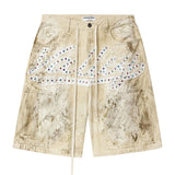 Vale Forever Reeses Jorts 'Dirt/Cream'