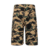 A BATHING APE Ursus Military Cargo Shorts Camo Bape