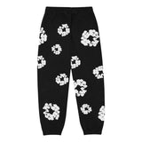 Denim Tears The Cotton Wreath Sweatpants 'Black'