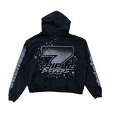 Triple Sevens All Star Hoodie V2 Faded Black