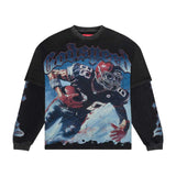 Godspeed Endzone Dual Long Sleeve Black Wash