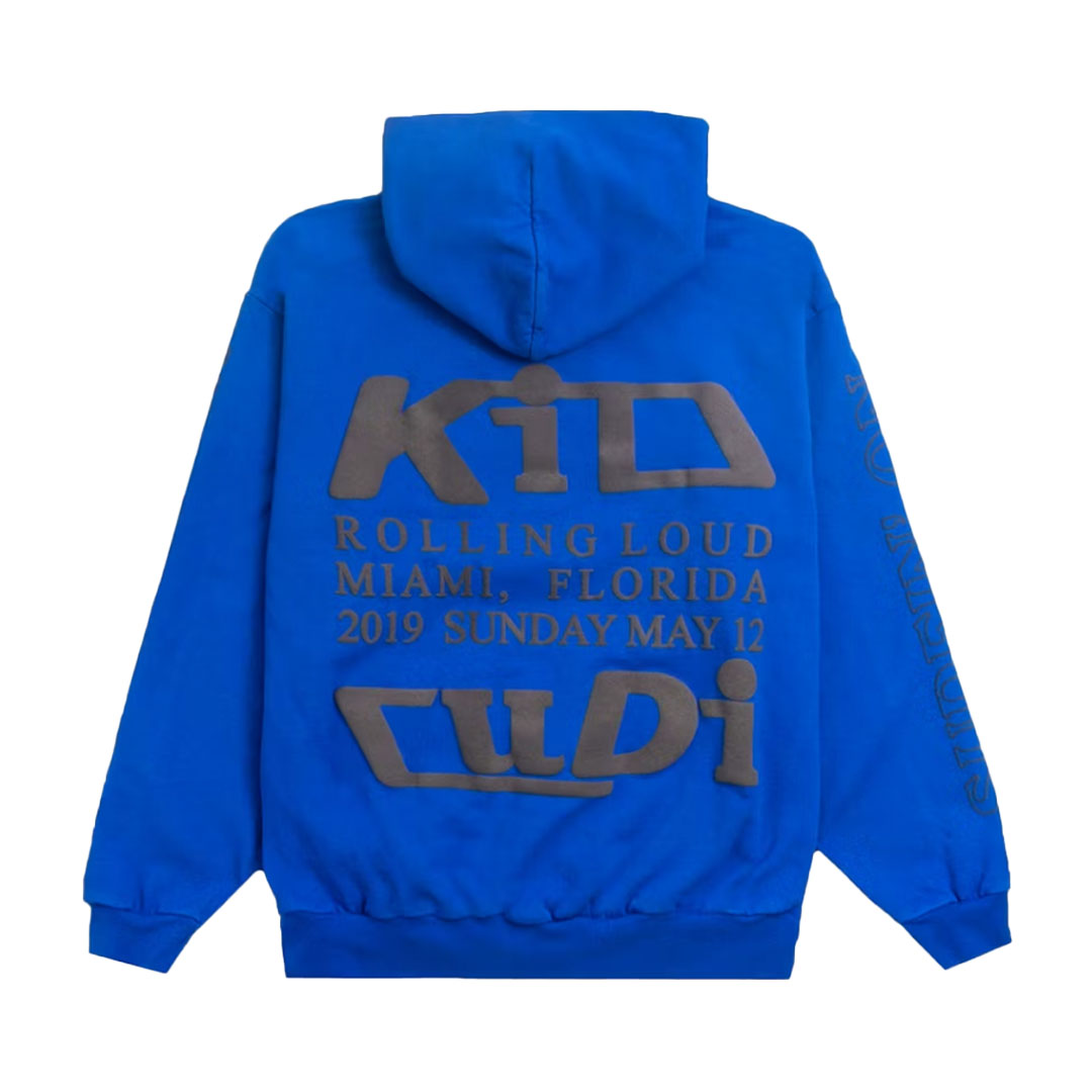 CPFM Kid Cudi Rolling Loud Swim In The Light Hoodie Blue