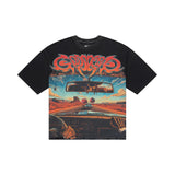 Godspeed On The Run Tee Black