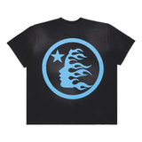 Hellstar Classic Tee 'Black/Blue'