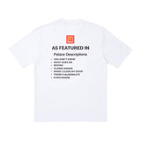 Palace McDonald's Description II White Tee