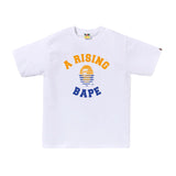 BAPE A Rising Ape White Tee
