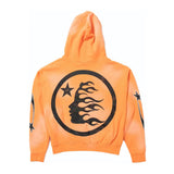 Hellstar Fire Orange Hoodie Halloween