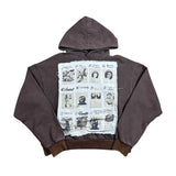 Saint Vanity Van Life Hoodie Brown