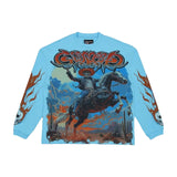 Godspeed Best Western Long Sleeve Tee Baby Blue