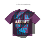 Godspeed Memento Vivere Tee Purple Wash