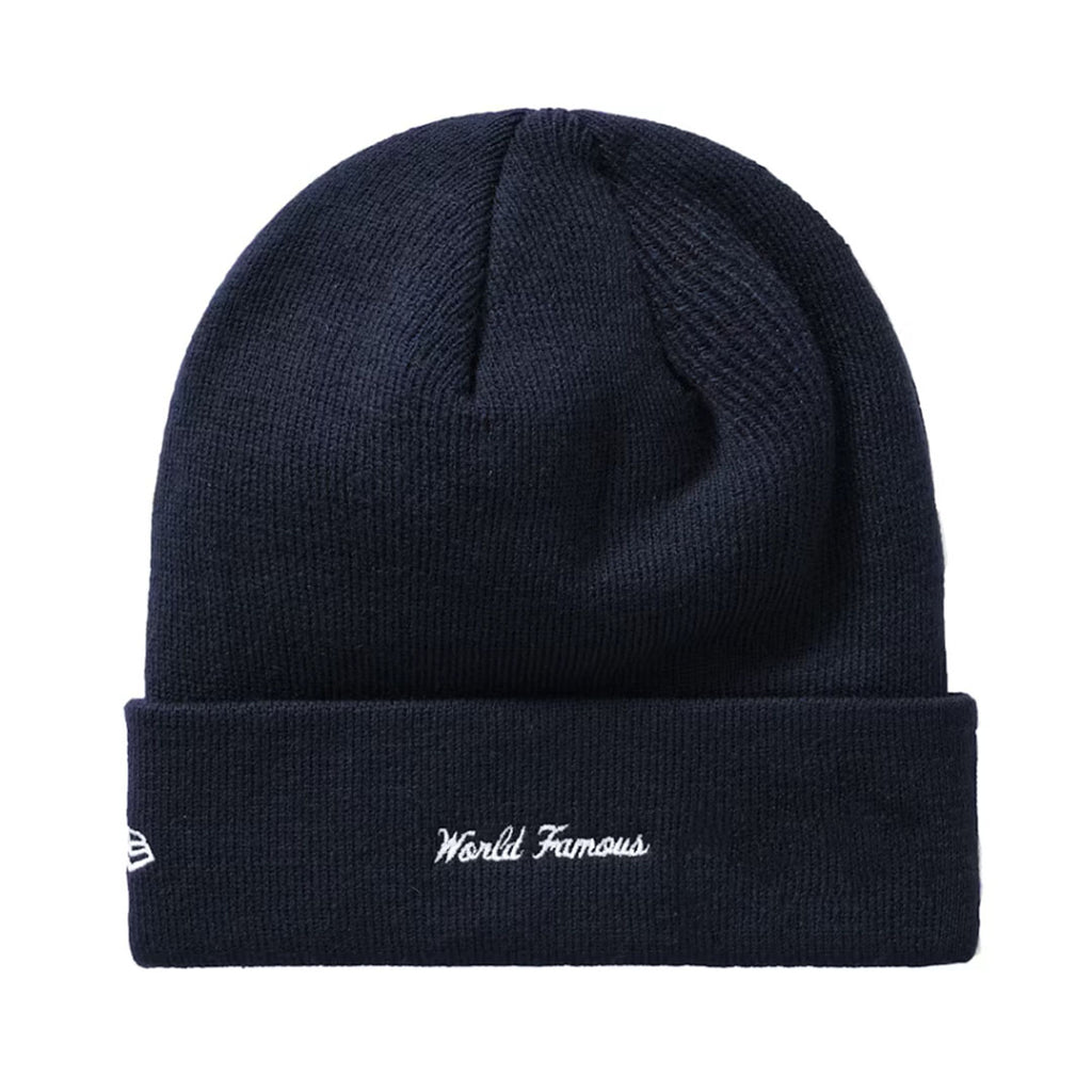Supreme New Era Box Logo Beanie (FW19) Navy