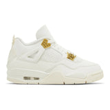 Jordan 4 Retro Metallic Gold (Women's)