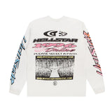 Hellstar Pixel Long-Sleeve Tee 'White'