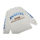 NWA Hype Property Of LS Tee Cream Blue