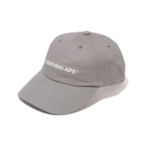 Bape 6 Panel Gray Hat A Bathing Ape