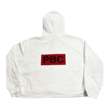 Playboi Carti PBC White Box Logo Hoodie