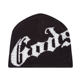 Godspeed Studded Beanie Black White