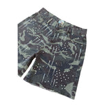 Dry Rot Camo Rhinestone Jean Shorts