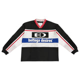Bottega Desires Hockey Jersey Black Red