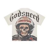 Godspeed Speedracer Bone Tee