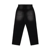 Sinclair Country Patched Denim Jeans Washed Black
