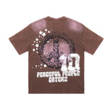 Triple Sevens Football Brown Tee