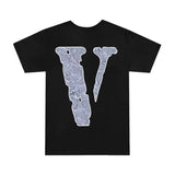 Vlone x Pop Smoke The Woo Tee Black