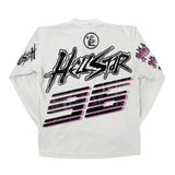 Hellstar Brain Racer Long Sleeve Tee Cream