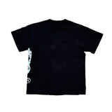 BAPE Side Ape Head Ice Blue Black Tee