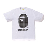 BAPE Check By Bathing Ape Tee White/Black