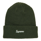 Supreme Loose Gauge Beanie Pine Green