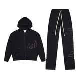 Godspeed OG Logo Sweatsuit Hoodie & Sweatpants Black Black