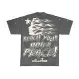 Hellstar Inner Peace Tee Grey