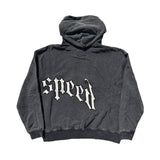 Godspeed Big Logo Grey Wash Hoodie