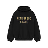 Fear of God Essentials State Fleece Hoodie Black