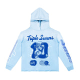 Triple Sevens All Star Hoodie Blue